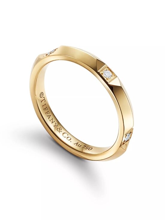 Tiffany & Co. Jewelry - New Tiffany True® Band Ring 18K Yellow Gold size 8